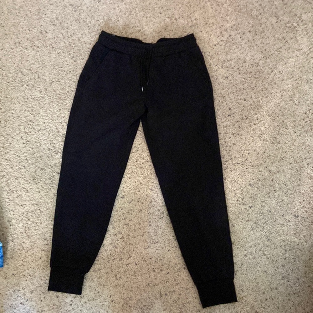 Black Puma sweatpants